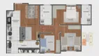 Foto 12 de Apartamento com 3 Quartos à venda, 60m² em Jardim Carlos Gomes, Jundiaí