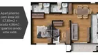 Foto 12 de Apartamento com 2 Quartos à venda, 63m² em Bacacheri, Curitiba
