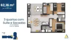 Foto 23 de Apartamento com 2 Quartos à venda, 47m² em Centro, Pinhais