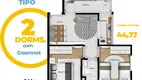 Foto 2 de Apartamento com 2 Quartos à venda, 46m² em Bela Vista, Osasco