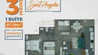 Foto 3 de Apartamento com 3 Quartos à venda, 67m² em Jardim Casa Branca, Suzano