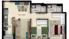 Foto 3 de Apartamento com 2 Quartos à venda, 55m² em Parque Amazônia, Goiânia