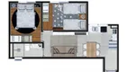 Foto 5 de Apartamento com 2 Quartos à venda, 39m² em Santa Maria, Osasco