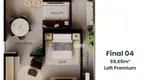 Foto 8 de Apartamento com 1 Quarto à venda, 69m² em Copacabana, Uberlândia