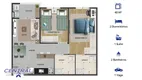 Foto 2 de Apartamento com 2 Quartos à venda, 48m² em Vila Augusta, Guarulhos