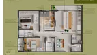 Foto 4 de Apartamento com 3 Quartos à venda, 91m² em Jundiai, Anápolis