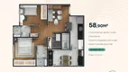 Foto 11 de Apartamento com 2 Quartos à venda, 59m² em Jardim Califórnia, Jacareí