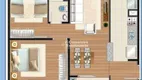 Foto 2 de Apartamento com 2 Quartos à venda, 56m² em Jardim Bela Vista, Jacareí