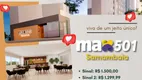 Foto 2 de Apartamento com 1 Quarto à venda, 41m² em Samambaia Sul, Brasília