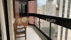 Foto 5 de Flat com 3 Quartos para alugar, 130m² em Moema, São Paulo