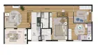 Foto 17 de Apartamento com 3 Quartos à venda, 78m² em Novo Osasco, Osasco