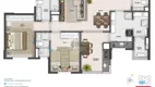 Foto 3 de Apartamento com 2 Quartos à venda, 119m² em Alvinopolis, Atibaia