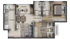 Foto 16 de Apartamento com 2 Quartos à venda, 50m² em Ponta Negra, Natal