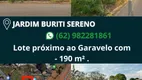 Foto 5 de Lote/Terreno à venda, 190m² em Jardim Buriti Sereno, Aparecida de Goiânia