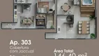 Foto 2 de Cobertura com 3 Quartos à venda, 146m² em Altiplano Cabo Branco, João Pessoa