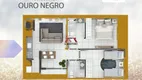 Foto 3 de Apartamento com 2 Quartos à venda, 50m² em Chácara do Visconde, Taubaté