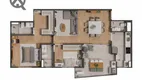 Foto 5 de Apartamento com 3 Quartos à venda, 80m² em Morumbi, Paulínia