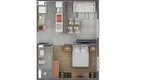 Foto 8 de Apartamento com 1 Quarto à venda, 41m² em , Canela