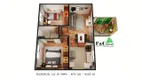 Foto 20 de Apartamento com 2 Quartos à venda, 46m² em Jardim Campo Belo, Limeira
