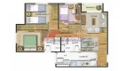 Foto 18 de Apartamento com 3 Quartos à venda, 60m² em Vila Costa e Silva, Campinas