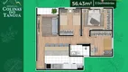 Foto 13 de Apartamento com 3 Quartos à venda, 56m² em Planta Almirante, Almirante Tamandaré