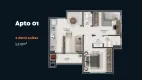 Foto 20 de Apartamento com 2 Quartos à venda, 57m² em Passa Vinte, Palhoça