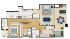 Foto 13 de Apartamento com 3 Quartos à venda, 102m² em Aclimação, São Paulo