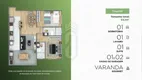 Foto 12 de Apartamento com 2 Quartos à venda, 69m² em Maracanã, Praia Grande