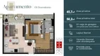 Foto 3 de Apartamento com 1 Quarto à venda, 45m² em Alvinopolis, Atibaia