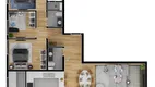 Foto 3 de Apartamento com 3 Quartos à venda, 114m² em Santa Felicidade, Curitiba