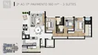 Foto 8 de Apartamento com 3 Quartos à venda, 160m² em Bigorrilho, Curitiba