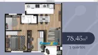 Foto 7 de Apartamento com 3 Quartos à venda, 59m² em Campo Comprido, Curitiba