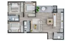 Foto 2 de Apartamento com 2 Quartos à venda, 97m² em Centro, Cascavel