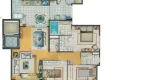 Foto 3 de Apartamento com 4 Quartos à venda, 106m² em Jabaquara, São Paulo