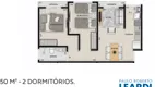 Foto 15 de Apartamento com 2 Quartos à venda, 47m² em Vila Togni, Poços de Caldas