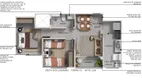 Foto 16 de Apartamento com 2 Quartos à venda, 44m² em Planalto, Manaus