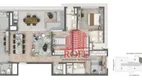 Foto 4 de Apartamento com 3 Quartos à venda, 136m² em Campo Belo, São Paulo