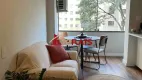 Foto 4 de Flat com 1 Quarto à venda, 52m² em Moema, São Paulo