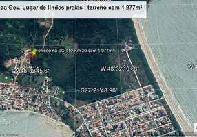 Foto 1 de Lote/Terreno à venda, 1700m² em Camboa, Governador Celso Ramos