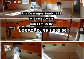 Foto 1 de Ponto Comercial para alugar, 70m² em Santo Amaro, São Paulo