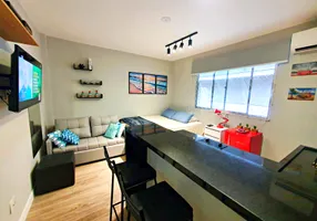 Foto 1 de Apartamento com 1 Quarto à venda, 24m² em José Menino, Santos