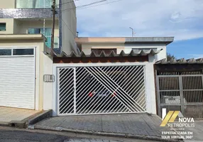 Foto 1 de Sobrado com 3 Quartos à venda, 180m² em Vila Scarpelli, Santo André