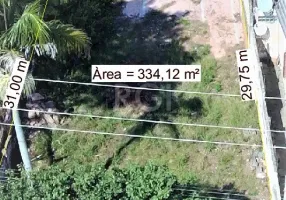 Foto 1 de Lote/Terreno à venda, 333m² em Cavalhada, Porto Alegre