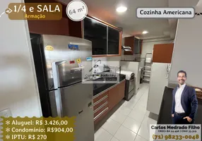 Foto 1 de Apartamento com 1 Quarto para alugar, 64m² em Armação, Salvador