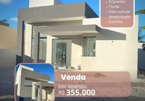 Foto 1 de Casa de Condomínio com 3 Quartos à venda, 87m² em Arembepe Abrantes, Camaçari