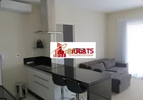 Foto 1 de Flat com 1 Quarto para alugar, 65m² em Vila Olímpia, São Paulo