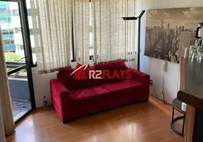 Foto 1 de Flat com 1 Quarto para alugar, 48m² em Cidade Monções, São Paulo
