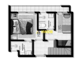 Foto 1 de Apartamento com 2 Quartos à venda, 62m² em Caioba, Matinhos