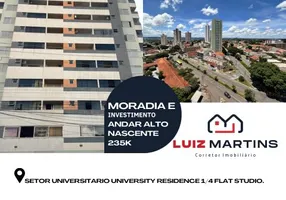 Foto 1 de Apartamento com 1 Quarto à venda, 29m² em Setor Leste Universitário, Goiânia