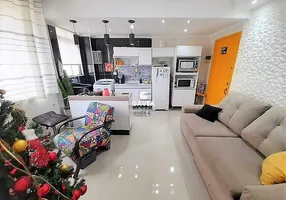 Foto 1 de Apartamento com 1 Quarto à venda, 59m² em Gonzaguinha, São Vicente